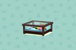 ポケ森のアクアリウムなテーブル