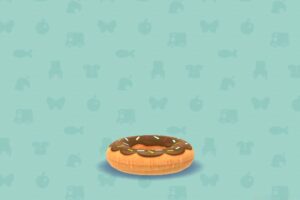 ポケ森のドーナツなうきわ・チョコ