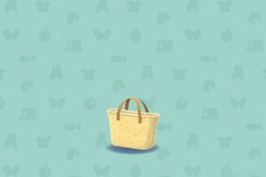 ポケ森のてもちのかごバッグ・ベージュ