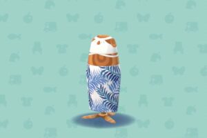 ポケ森のボタニカルロングパレオ・ブルー