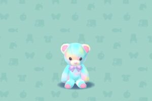 ポケ森のオーロラなテディベア・ブルー