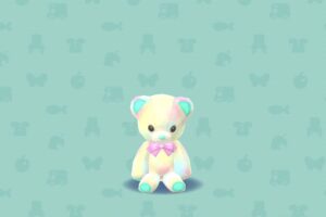 ポケ森のオーロラなテディベア・イエロー
