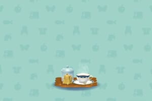 ポケ森のてもちのコーヒートレー・ウッド