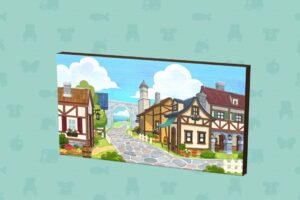 ポケ森のまちなみのはいけい