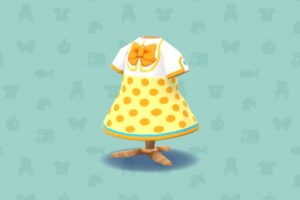 ポケ森のきいろいアイドルワンピース