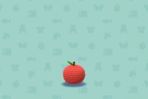 ポケ森のリンゴのてもちあみぐるみ・あか