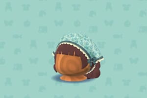 ポケ森のヘッドドレス＆ウェーブ・ブルー
