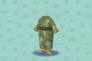 ポケ森のみどりのきんぎょのゆかた