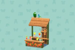 ポケ森のなんごくのドリンクスタンド