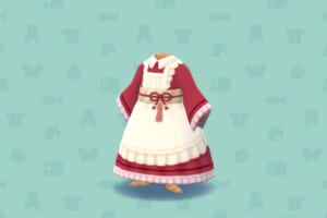 ポケ森のわふうエプロンドレス・ワイン
