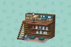 ポケ森のブックカフェのとくべつせき