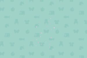 ポケ森のひかるさくらのまいおちるラグ